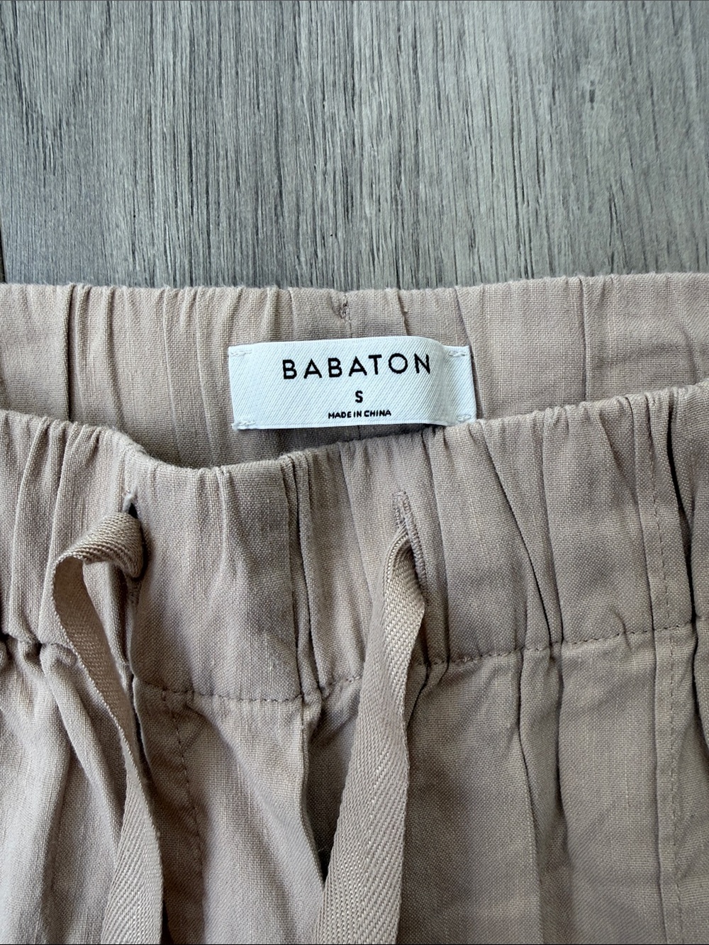 Babaton Linen Cropped Pant - Picture 4 of 6
